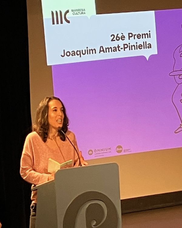ACTE DE LLIURAMENT DEL 26è PREMI JOAQUIM AMAT-PINIELLA