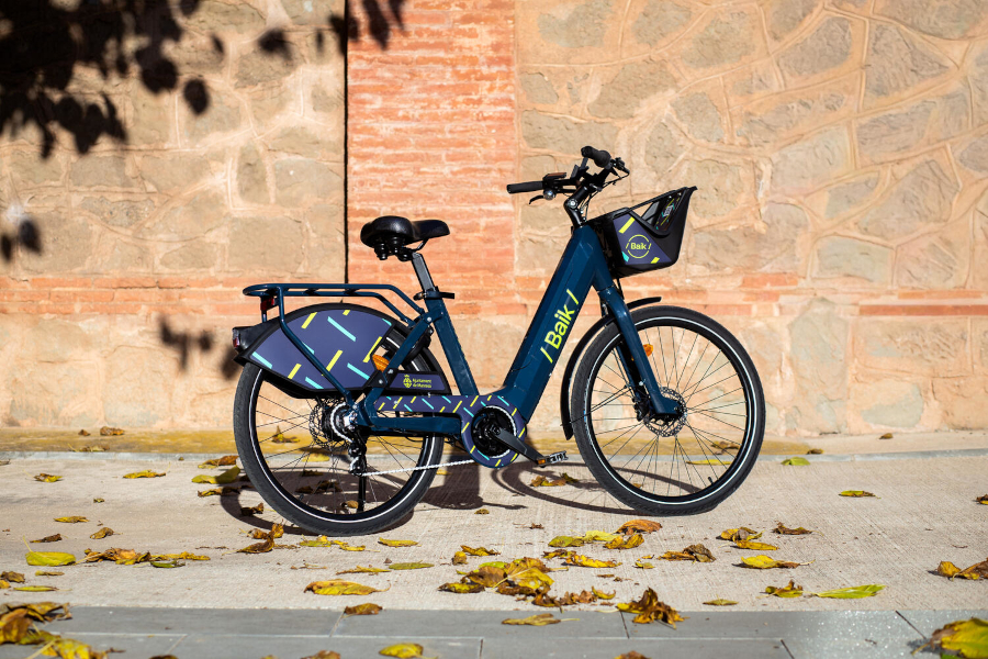 Bicicleta del servei de lloguer de bicicletes Baik