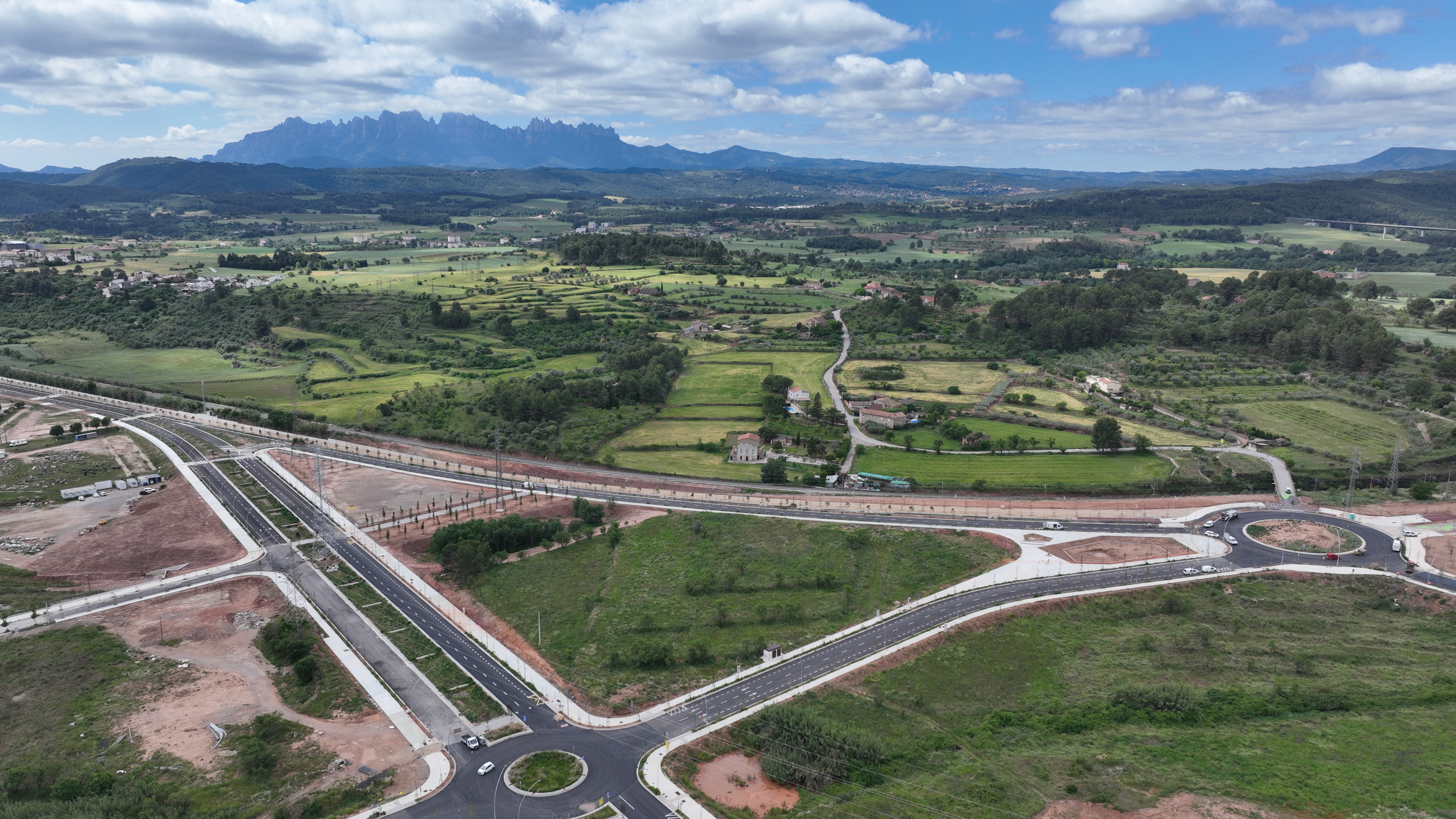 Vista aèria del polígon Pont Nou II