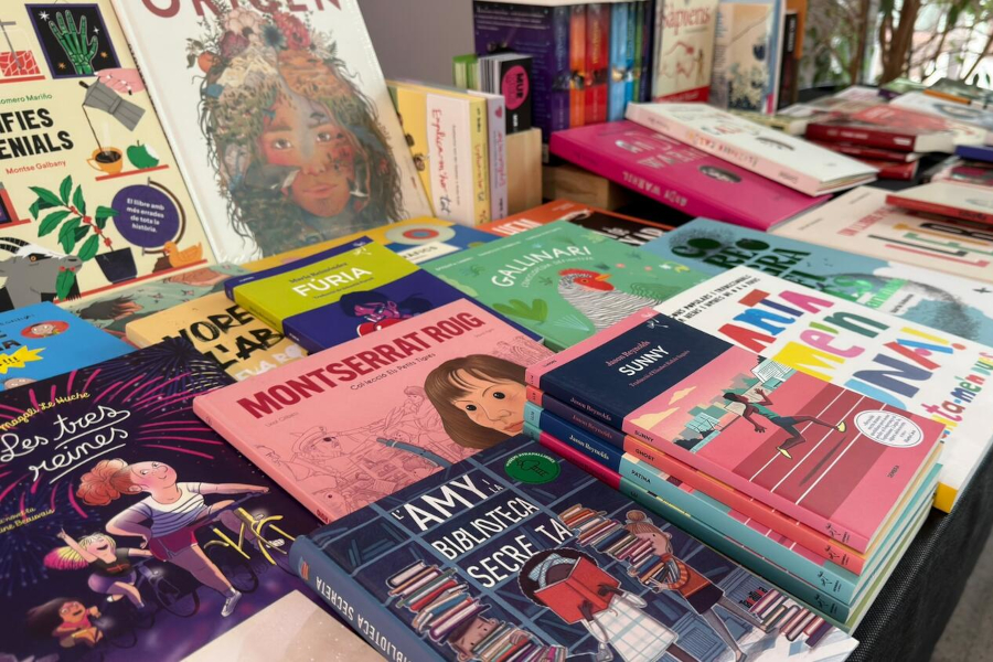 Fira del llibre en català de Manresa