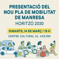 L'Ajuntament de Manresa presentarà aquest dimarts el nou Pla de Mobilitat en un acte obert a la ciutadania