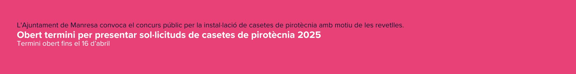 casetes pirotècnia