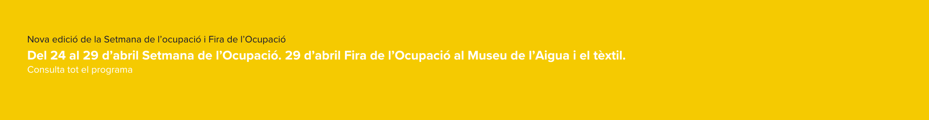 Setmana de l'ocupació