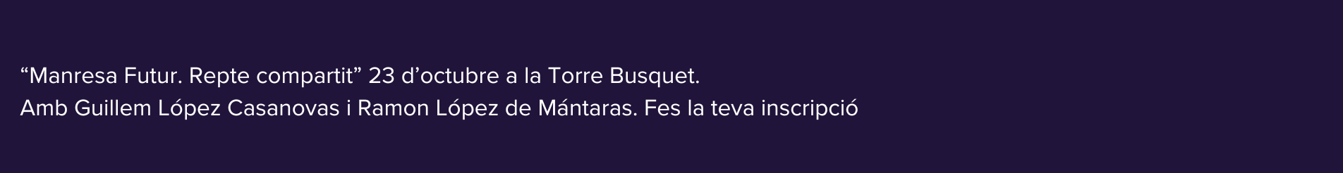 manresa futur