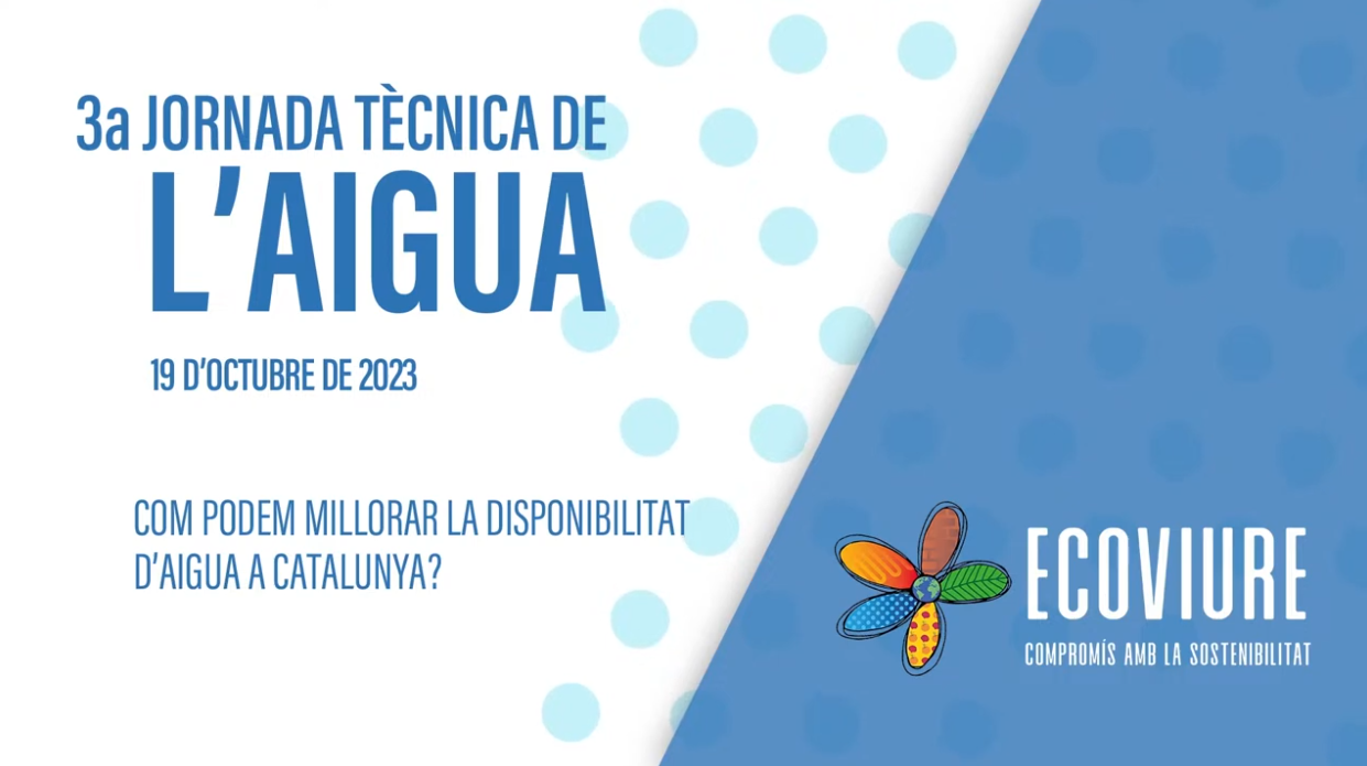 Ecoviure Jornada Aigua 2023