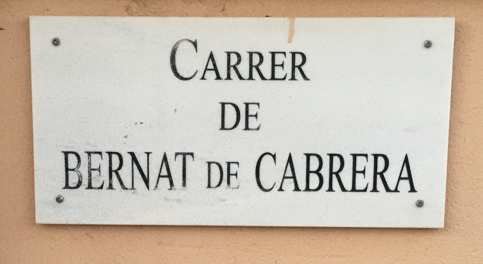 Carrer de Bernat de Cabrera