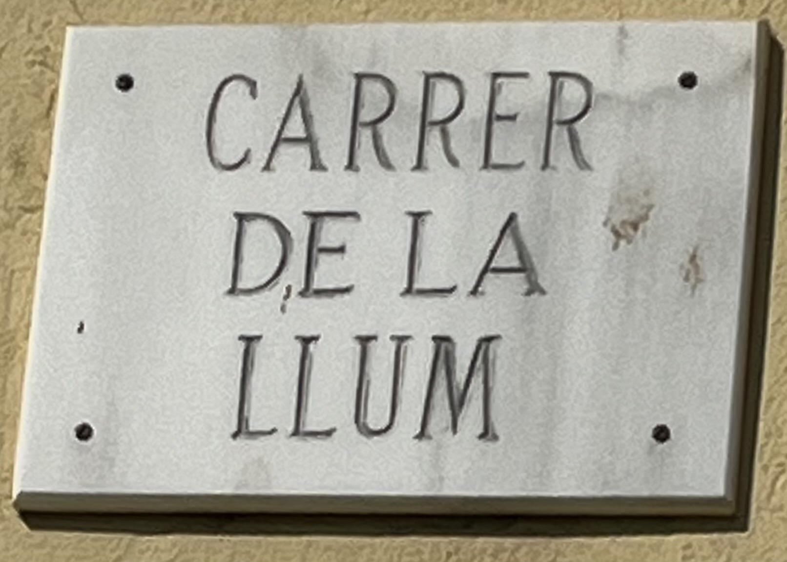 Carrer de la Llum