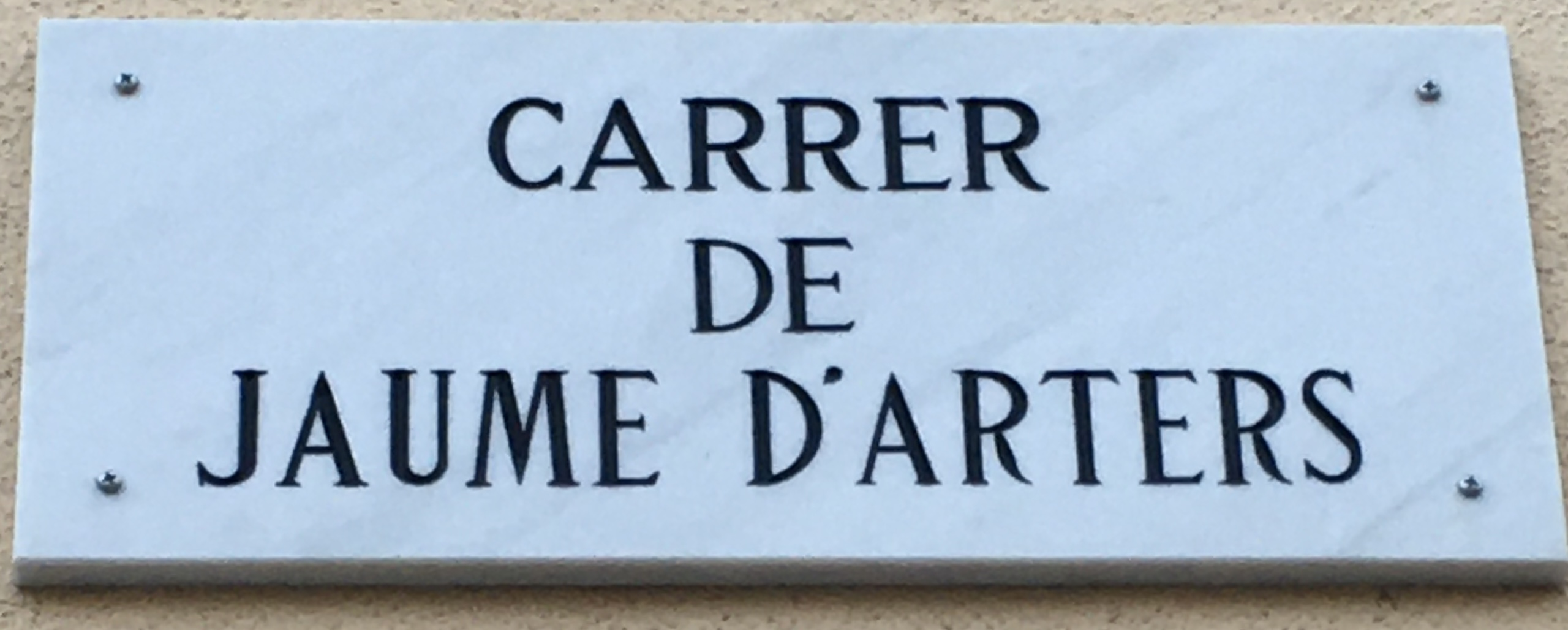 Carrer de Jaume d’Arters