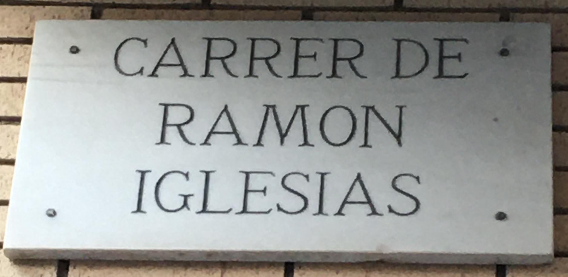 Carrer de Ramon Iglesias