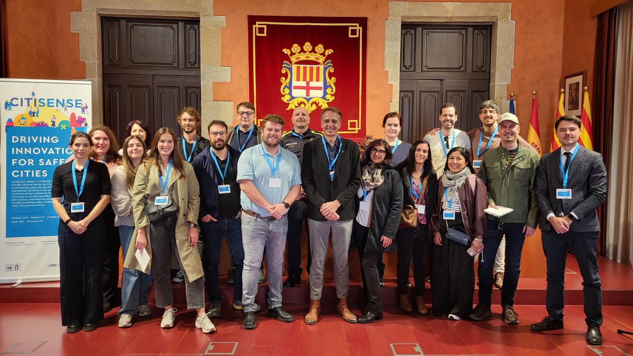 Trobada a Manresa Equip Urbact Citisense
