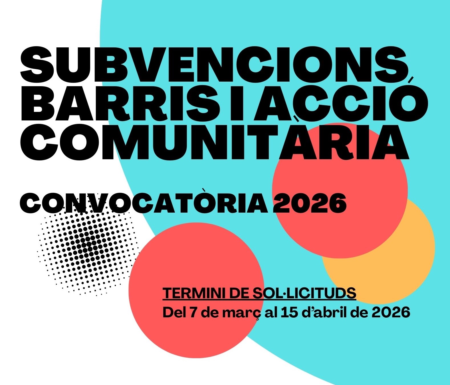 Subvencions de Barris i Acció Comunitària