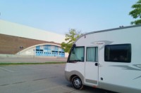 Zona de autocaravanas del Congost