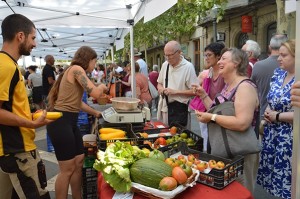 Mercat del Tomàquet amb pagesos del Bages