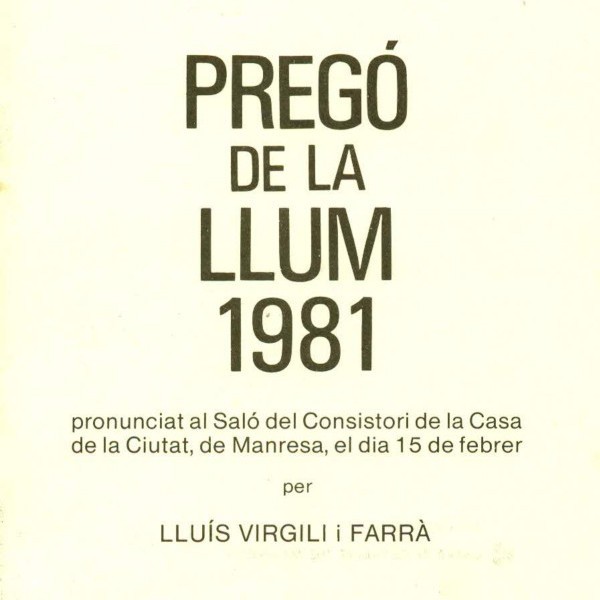 1981 - Sr. Lluís Virgili i Farrà	