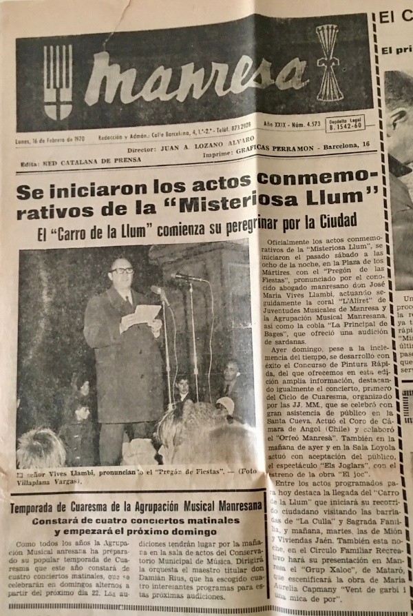 1970 - Sr. Josep M. Vives Llambí	