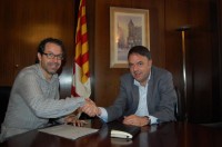 L'alcalde de Manresa rep el nou president del Consell Comarcal del Bages