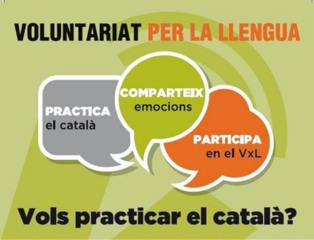 El CNL  busca voluntaris per posar en marxa una nova edició del Voluntariat per la llengua