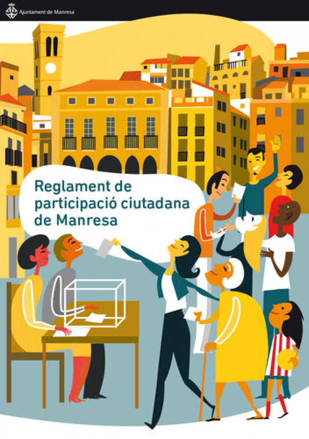 L'Ajuntament edita un llibretó per donar a conèixer el nou Reglament de Participació Ciutadana de Manresa