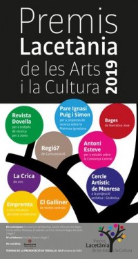 El termini de presentació de treballs  als Premis Lacetània de les Arts i la Cultura acaba el 18 d'octubre