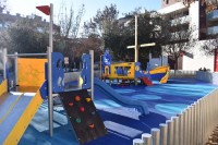 L'Ajuntament de Manresa finalitza els treballs de millora del parc infantil Carrasco i Formiguera