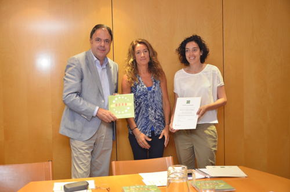 El Museu de la Tècnica de Manresa rep el distintiu de garantia de qualitat ambiental 
