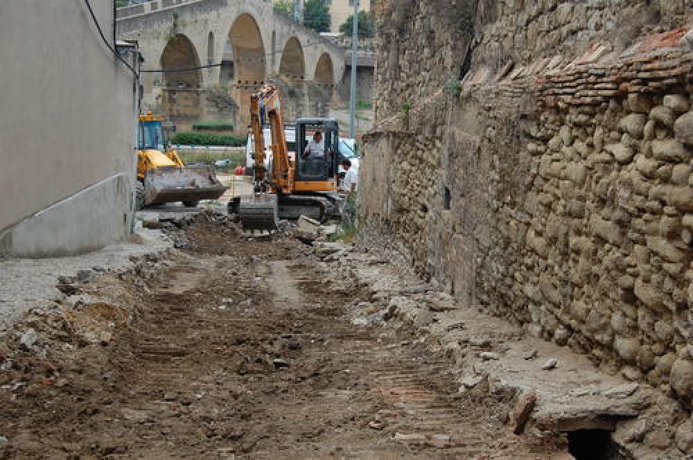 L'Ajuntament de Manresa inicia les obres d'urbanització del Camí de la Vall del Paradís