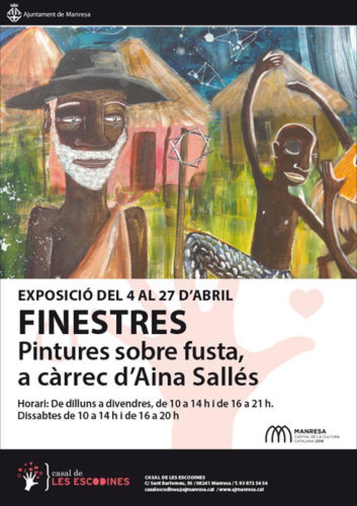 L'exposició 'Finestres', de l'artista manresana Aina Sallés, a partir de demà al Casal de les Escodines