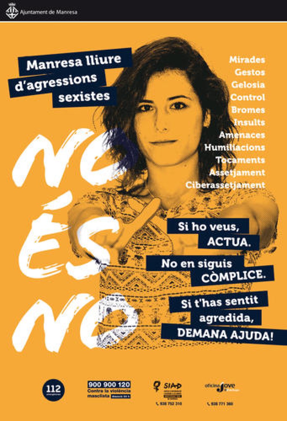 Campanya de prevenció del consum d'alcohol i altres drogues i de la violència masclista per la Festa Major 