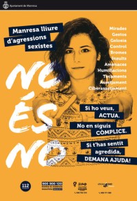 Campanya de prevenció del consum d'alcohol i altres drogues i de la violència masclista per la Festa Major 