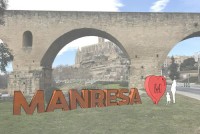 Manresa lluirà un gran rètol icònic i identificatiu a la façana monumental de la ciutat