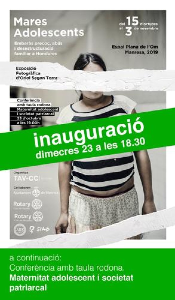 Demà s'inaugura l'exposició «Mares adolescents» del fotògraf manresà Oriol Segon