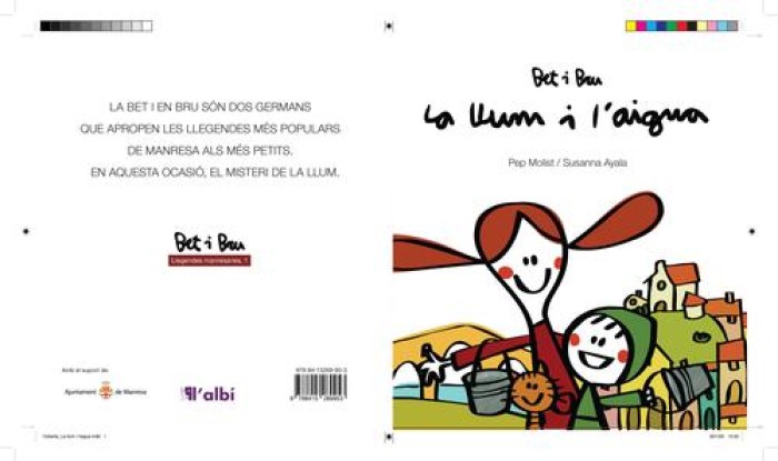 L'Ajuntament reparteix a les escoles un conte de la llegenda de la llum i l'aigua i una bossa per incentivar el projecte  Biblionius 