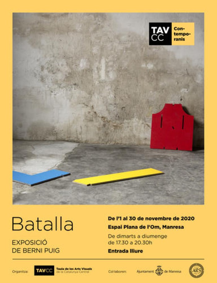 La TAVCC recupera el cicle «Contemporanis» amb una exposició de l'artista Konvent Berni Puig