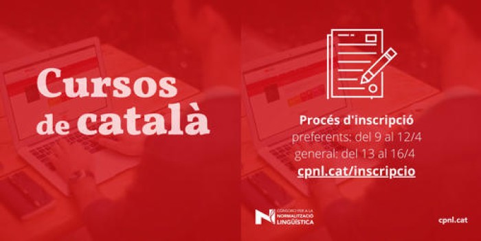 S'obre un nou període d'inscripció per als cursos de català per a adults 