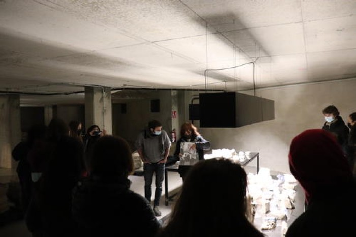 Manresa organitza una activitat pedagògica al lapidari de la Reforma amb alumnat de 4t d'ESO