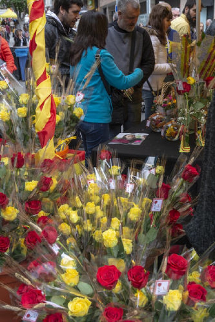 L'Ajuntament de Manresa obrirà l'1 de març el període de sol·licituds per instal·lar parades per Sant Jordi 