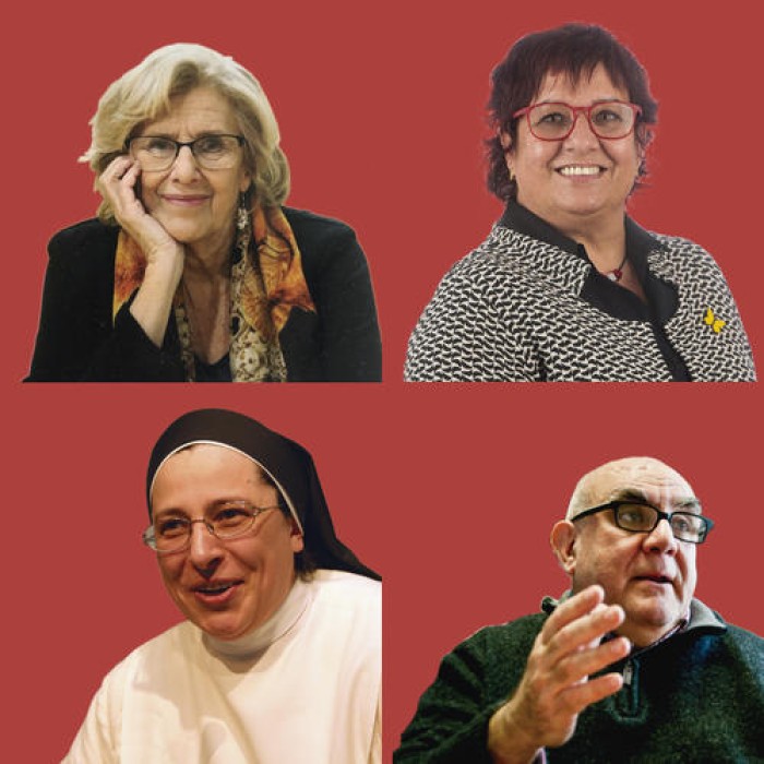 Manuela Carmena, Dolors Bassa, Sor Lucia Caram i Manuel Delgado, convidats a l'edició conjunta  de Pessics de Saviesa i Pessics de Vida