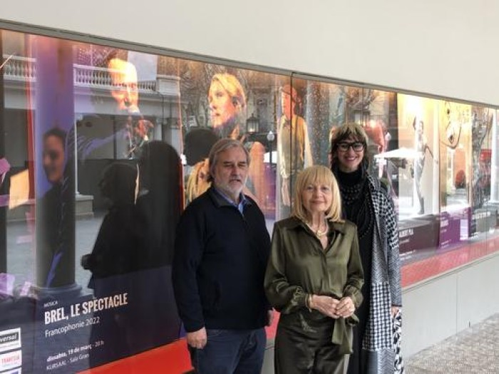 Manresa recupera la Francophonie amb un espectacle que homenatja Jacques Brel, suspès fa dos anys per l'esclat de la pandèmia