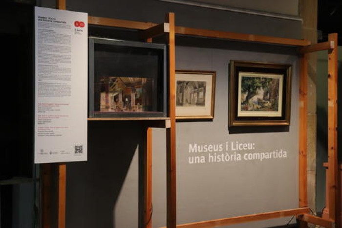 El Museu de Manresa exposa tres obres relacionades amb el Gran Teatre del Liceu amb motiu del seu 175è aniversari