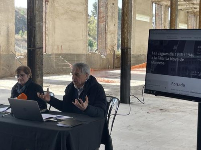 La Fàbrica Nova acull la presentació d'una recerca que descobreix que la gran vaga del 1946, considerada la primera gran vaga del franquisme, va tenir un precedent un any abans