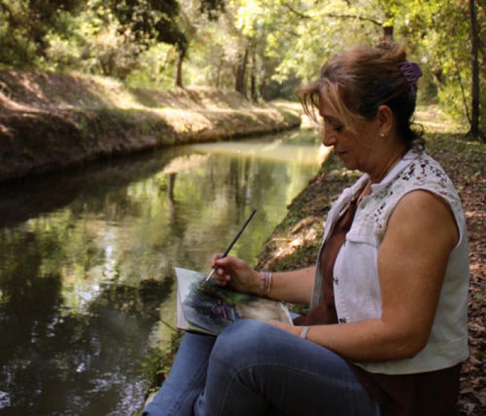 El Casino estrena aquest divendres l'exposició Camins d'aigua, de l'artista Yolanda Urango  