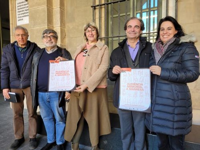 Manresa escoltarà el testimoni d'onze víctimes de la Guerra Civil i el franquisme en la primera Audiència Memorial celebrada a la ciutat