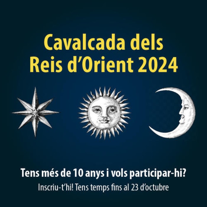 S'obren les inscripcions per participar a la cavalcada de Reis 2024