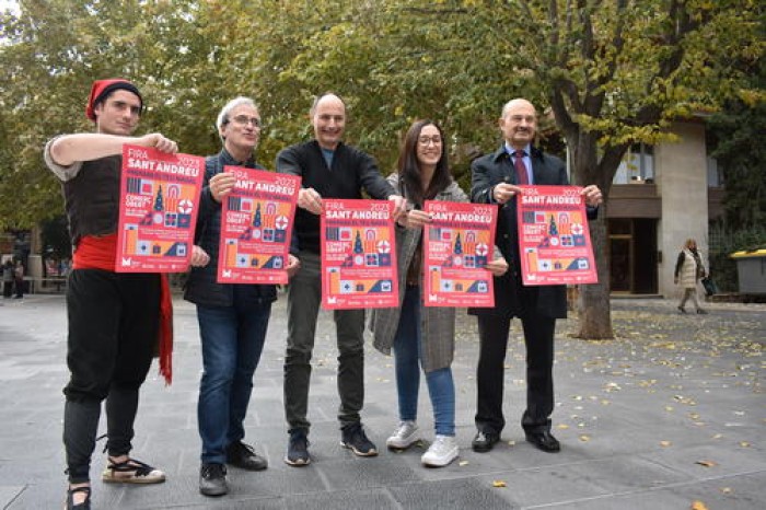 Manresa dona el tret de sortida al Nadal amb l'encesa de llums i una Fira de Sant Andreu renovada