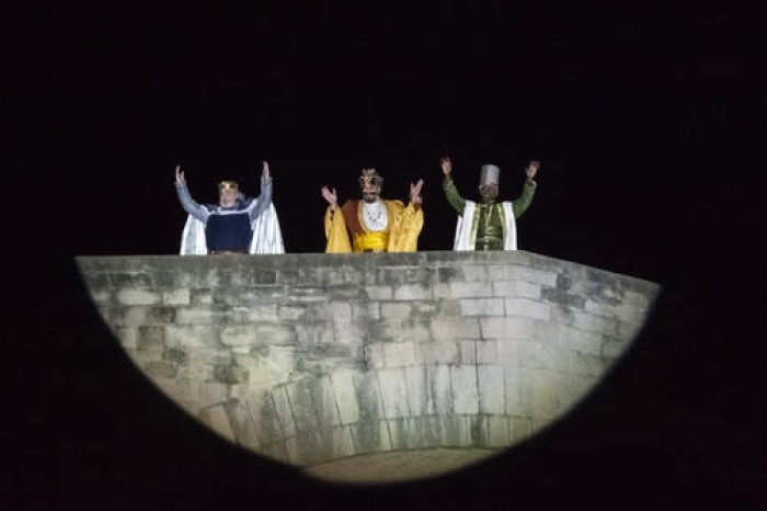 Els Reis d'Orient arribaran a Manresa pel Pont Vell guiats per l'estrella de Nadal 