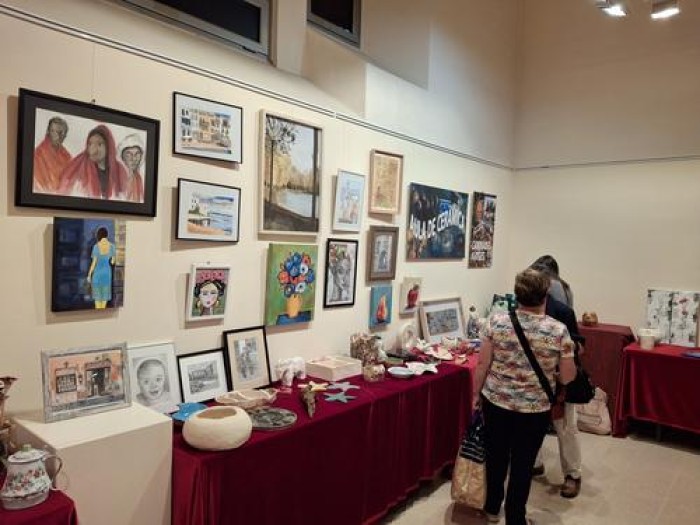 L'Espai7 del Casino mostra els treballs fets a les aules i tallers de persones grans durant aquest curs