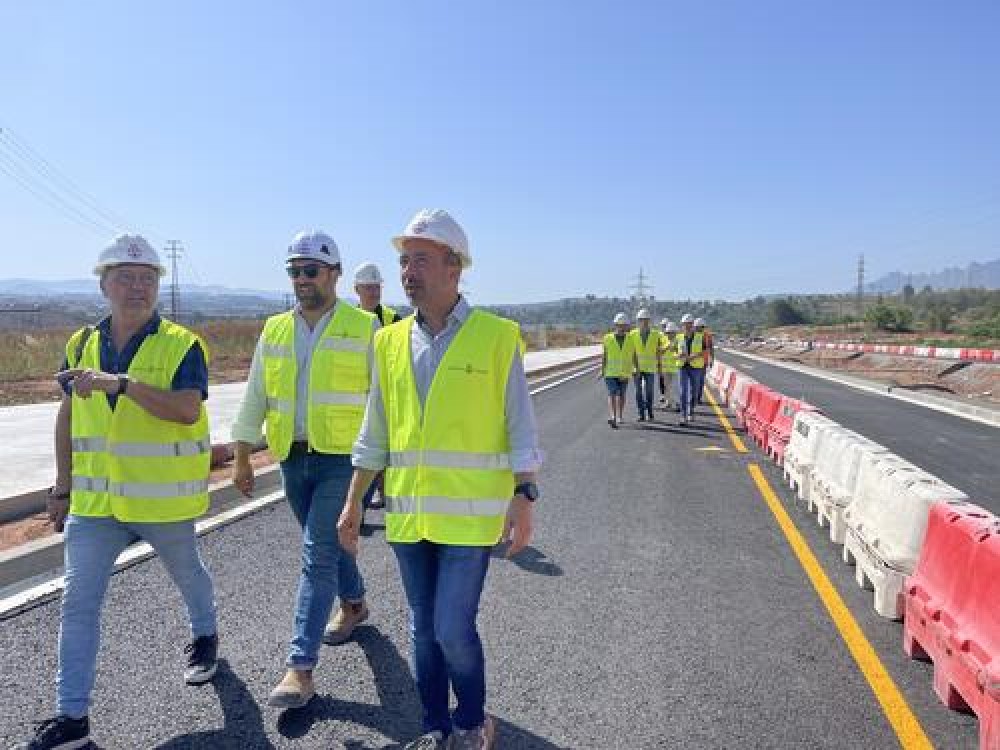Manresa guanya una nova entrada a la ciutat des de l'eix Transversal amb l'obertura de l'avinguda de l'Esport