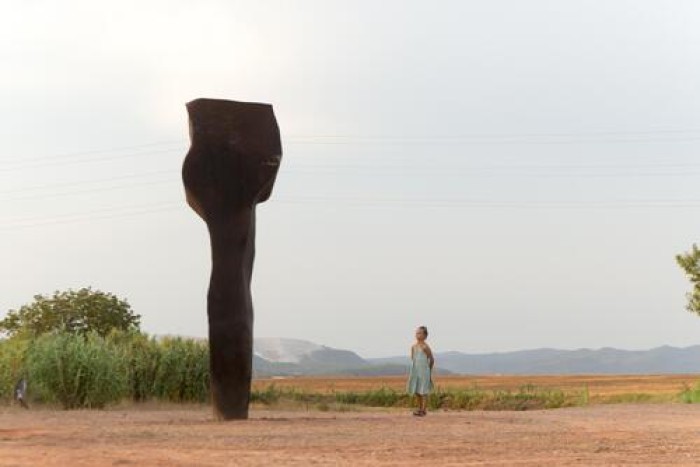 L'artista visual manresà Marc Sellarès presenta la seva nova exposició 'Un foc creixent' a l'Espai 7 del Casino 