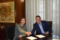 L'Ajuntament de Manresa signa el conveni amb Xàldiga per a l'organització de la Moscada Infantil, la Mostra del Correfoc i el Correfoc de la Festa Major 