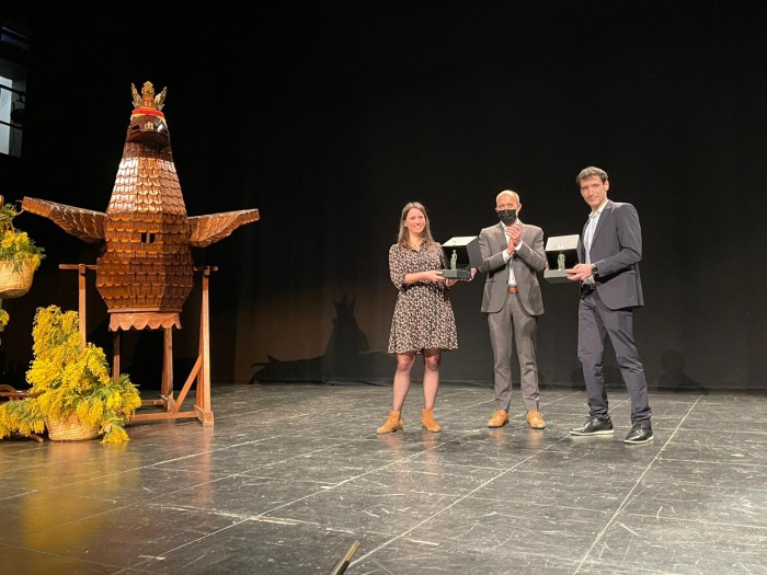 Robert Guilanyà i Sònia Guedán defensen en el pregó de la Llum el treball col·lectiu de la ciència per aconseguir un món millor